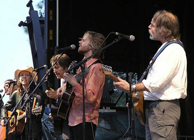 With Gil and Dave and Bob Weir